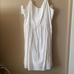 White summer dress
